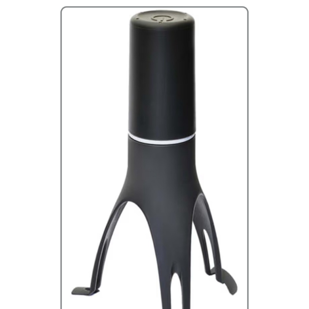 Black Automatic Pot Stirrer
